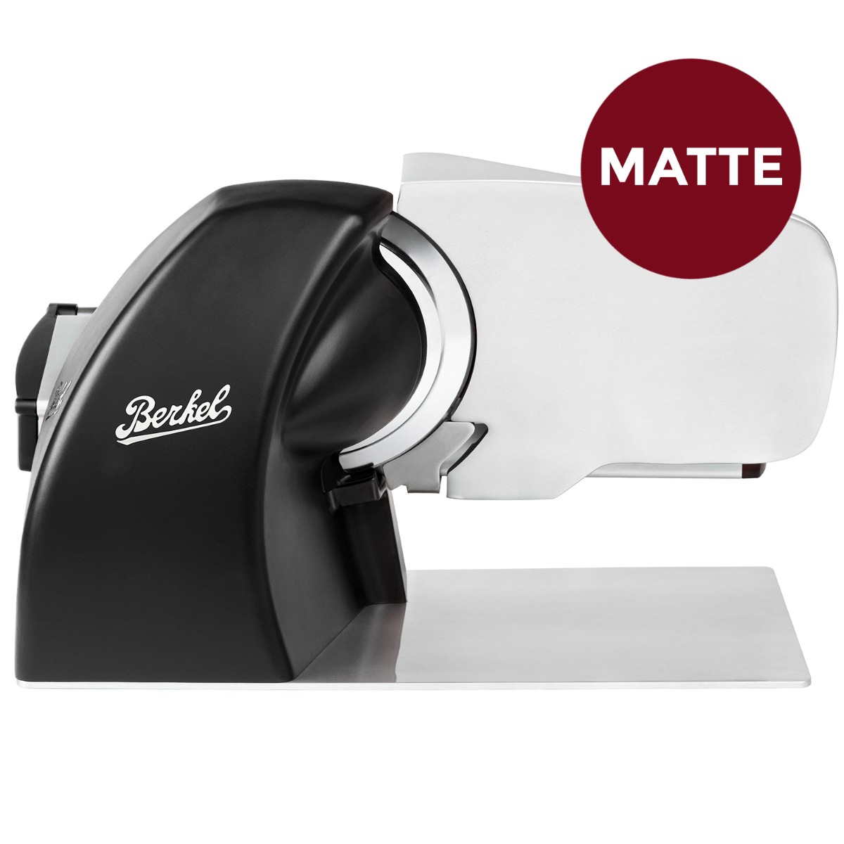 Home Line 200 Plus MATTE Black Electric Slicer