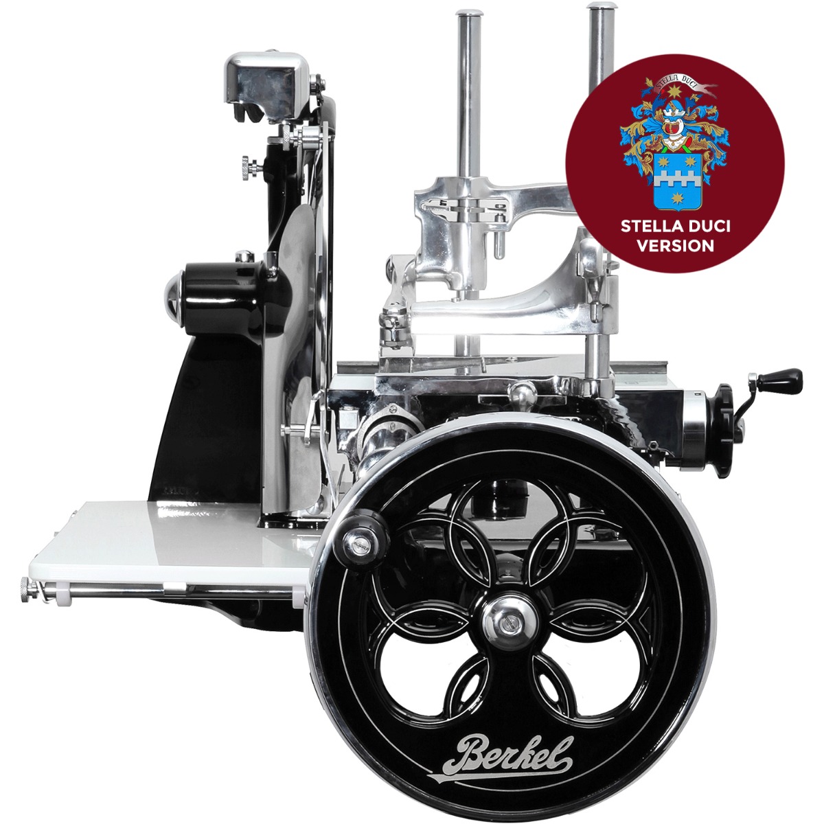 Manuelle Schwungrad-Aufschnittmaschine P15 Stella Duci Schwarz