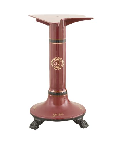 Pedestal rojo para cortafiambres con volante B116 / B116SA / B116A