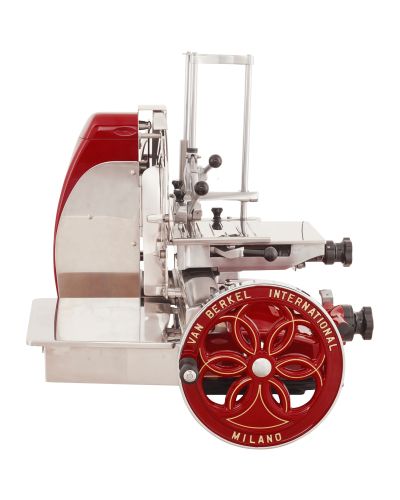 Affettatrice manuale a volano B116-Rosso