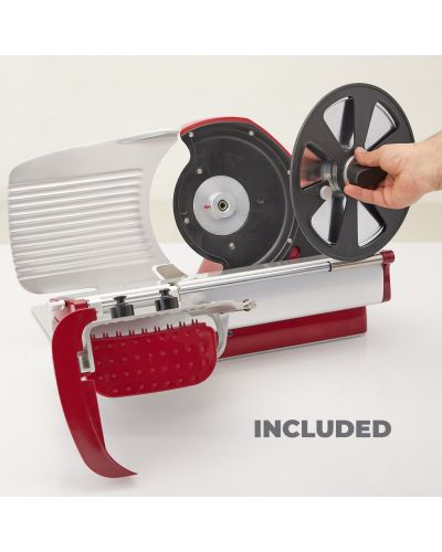 Domestic slicer Home Line 200 PLUS Red