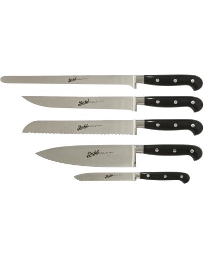 Adhoc Set 5 coltelli Chef Nero