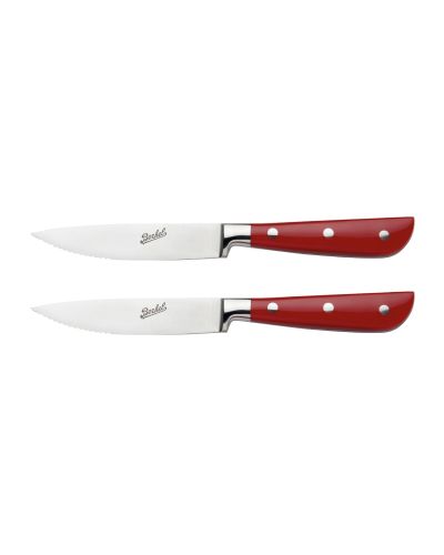 Classic Line Set 2 Coltelli Bistecca 11 cm Rosso 