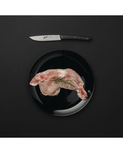 Set COLOR de 4 couteaux à steak Noir 