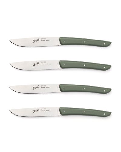 Set 4 Cuchillos Bistec COLOR Verde