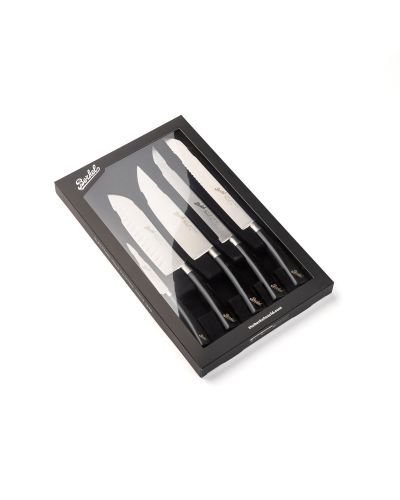 Elegance Set 5 coltelli chef Nero