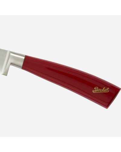 Elegance Set mit 6 Steakmessern aus rotem Stahl