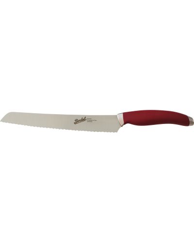 Teknica Coltello pane 22 cm Rosso