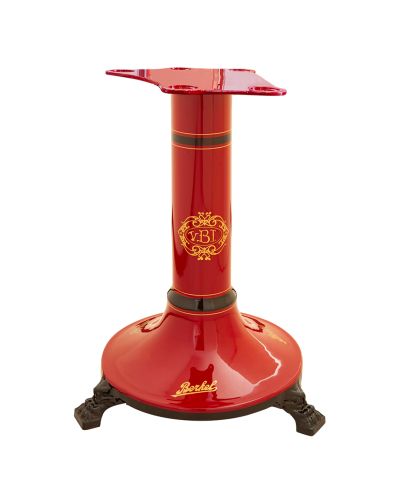 Pedestal para cortafiambres con volante B2 Rojo