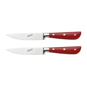 Classic Line Set 2 Coltelli Bistecca 11 cm Rosso 