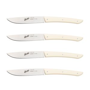 COLOR set of 4 Steak Knives Cream