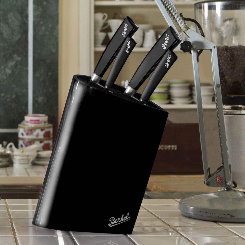 Bag Knife Block Black