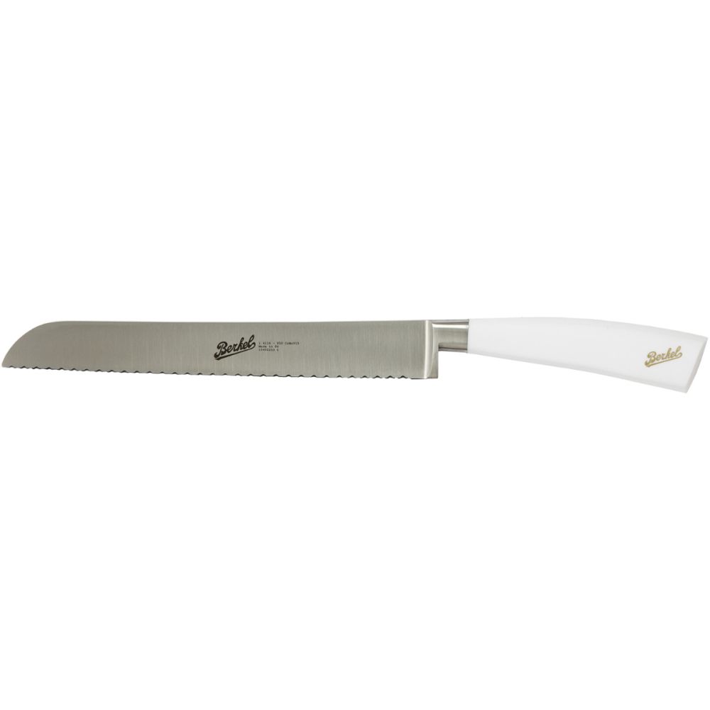 Elegance Coltello Pane 22 cm Bianco