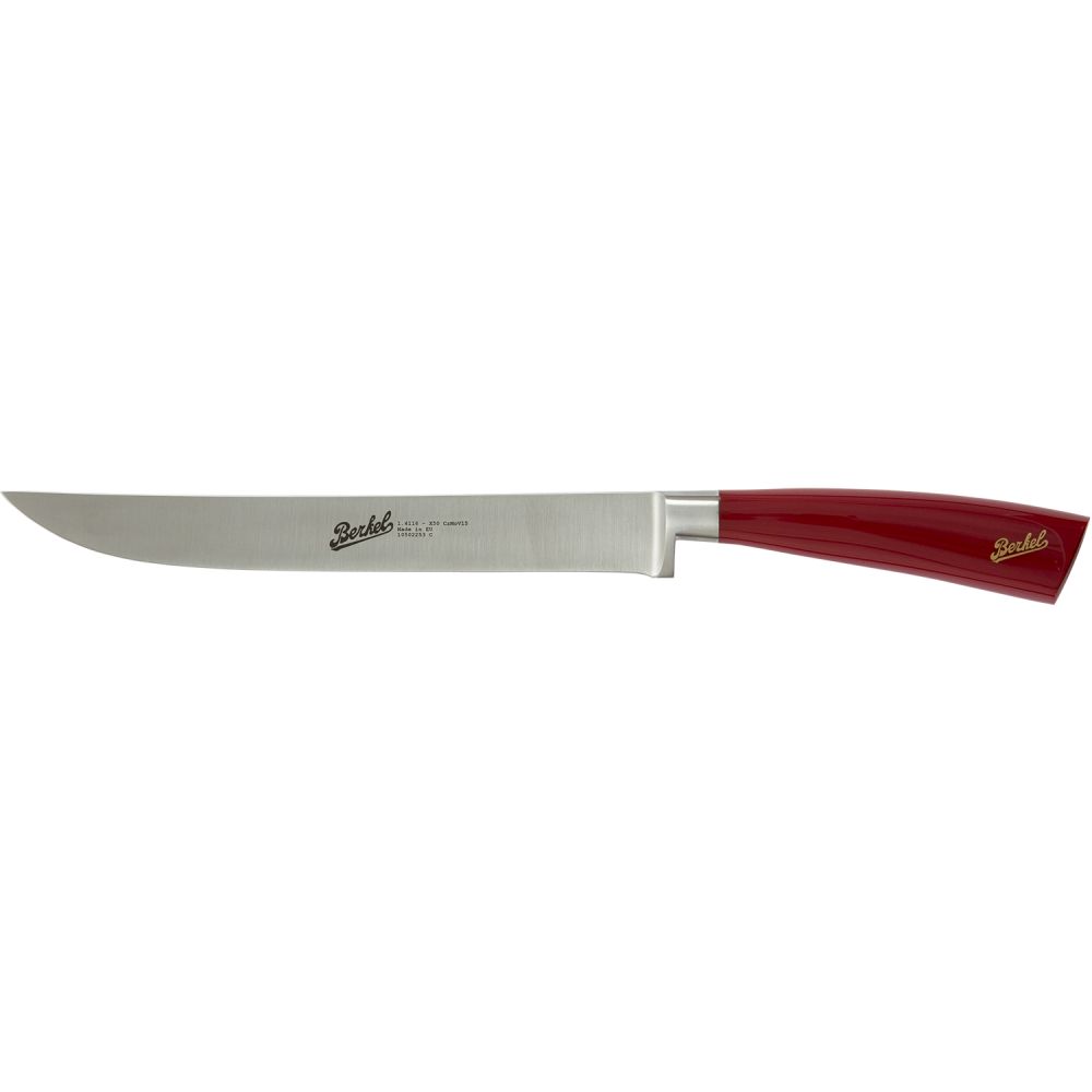 Elegance Roast Knife 22 cm Red