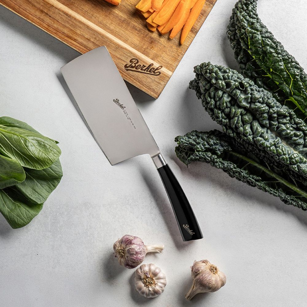 ELEGANCE CHINESE CHEF’S KNIFE 21 CM BLACK