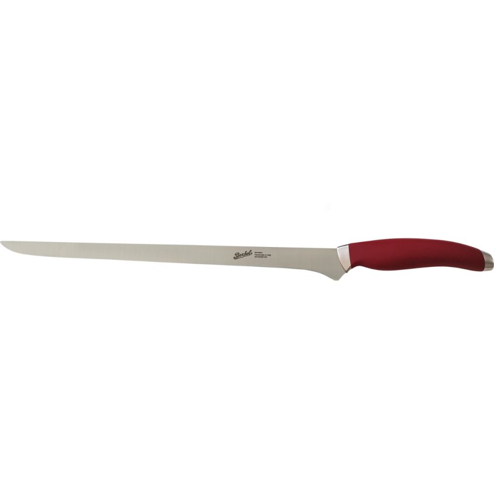 Teknica Couteau à Jambon 28 Cm Rouge