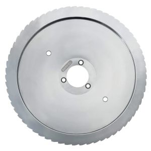 Lame dentée Berkel pour trancheuse, pièce de rechange d'origine pour la découpe du pain et des produits de boulangerie.