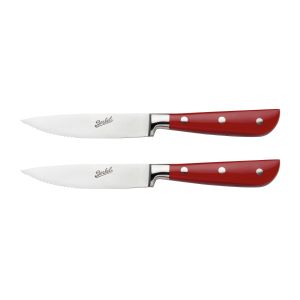Classic Line Satz 2 Steakmessers 11 cm Rot