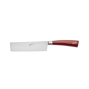 ELEGANCE CUCHILLO NAKIRI 17 CM ROJO
