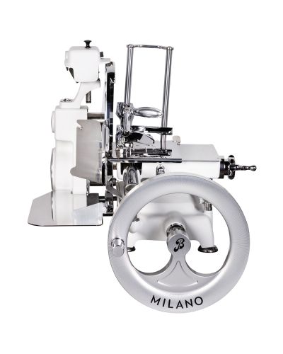 affettatrice a volano b114x vista laterale