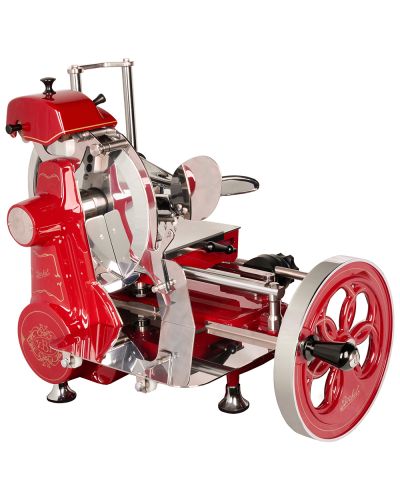 Affettatrice manuale a volano domestica B2 Rosso