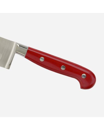 Adhoc Couteau Santoku 18 cm Rouge