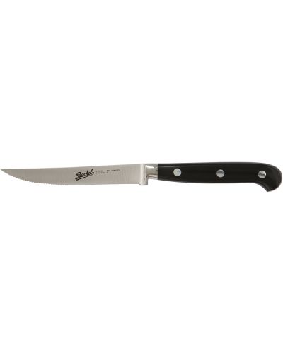 Adhoc Coltello bistecca 11 cm Nero Lama seghettata