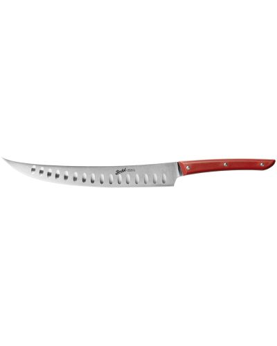 COLOR CUCHILLO BARBECUE 25 CM ROJO